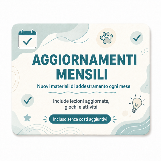 Aggiornamenti Mensili