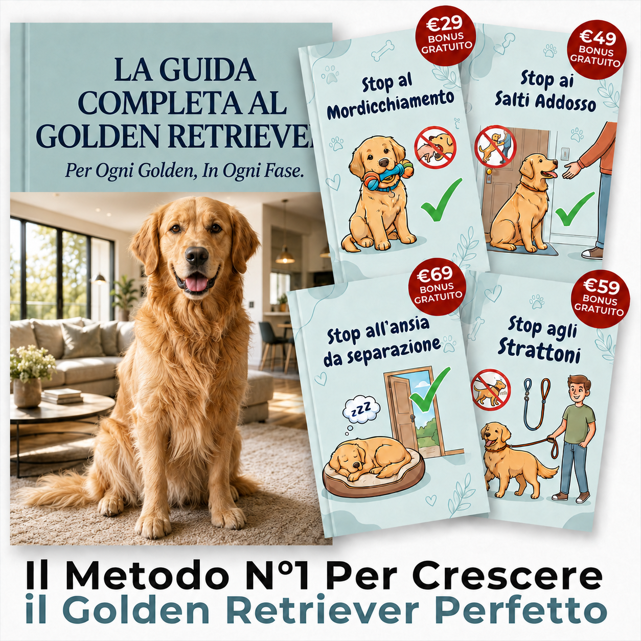 La Guida Completa per il tuo Golden Retriever