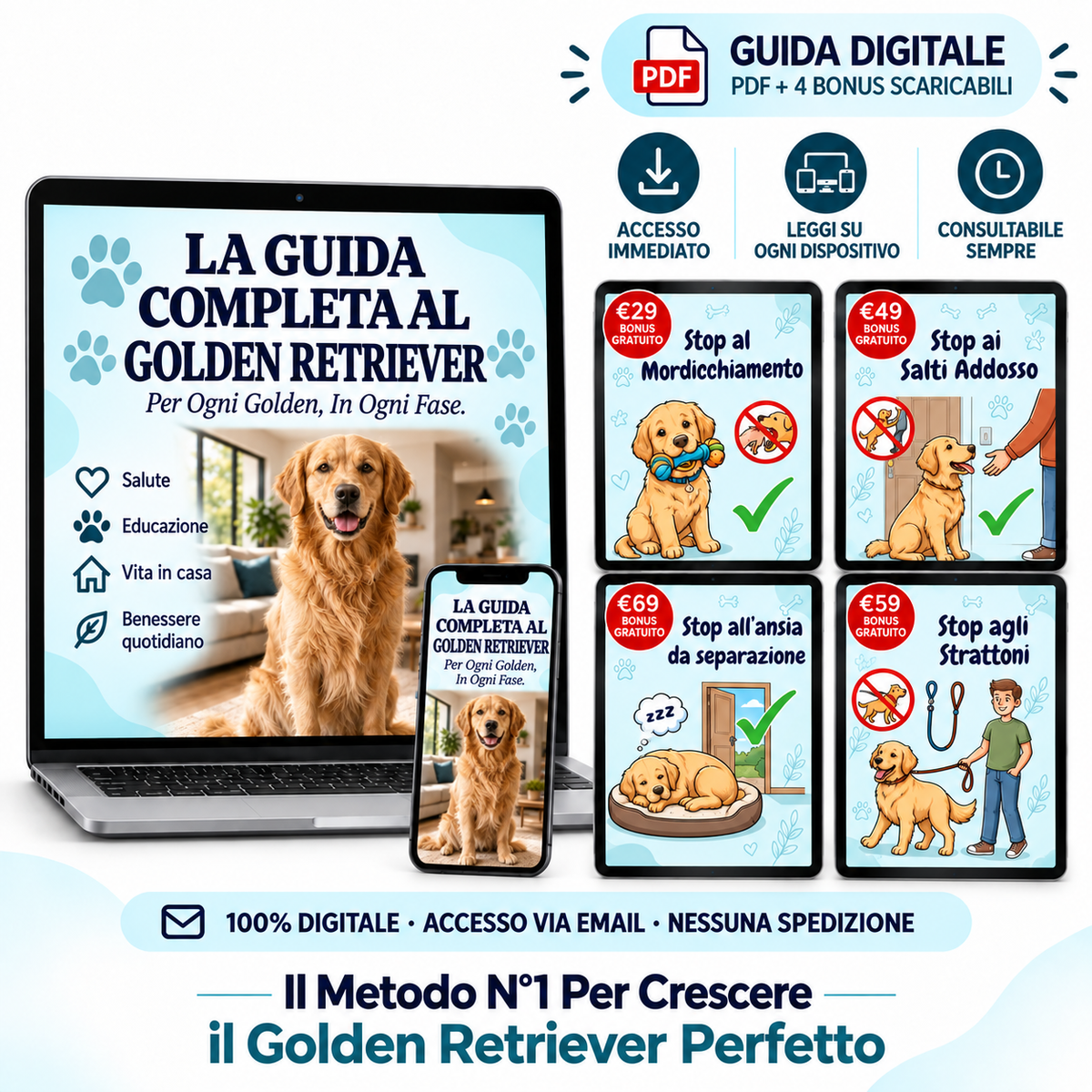 La Guida Completa al Golden Retriever